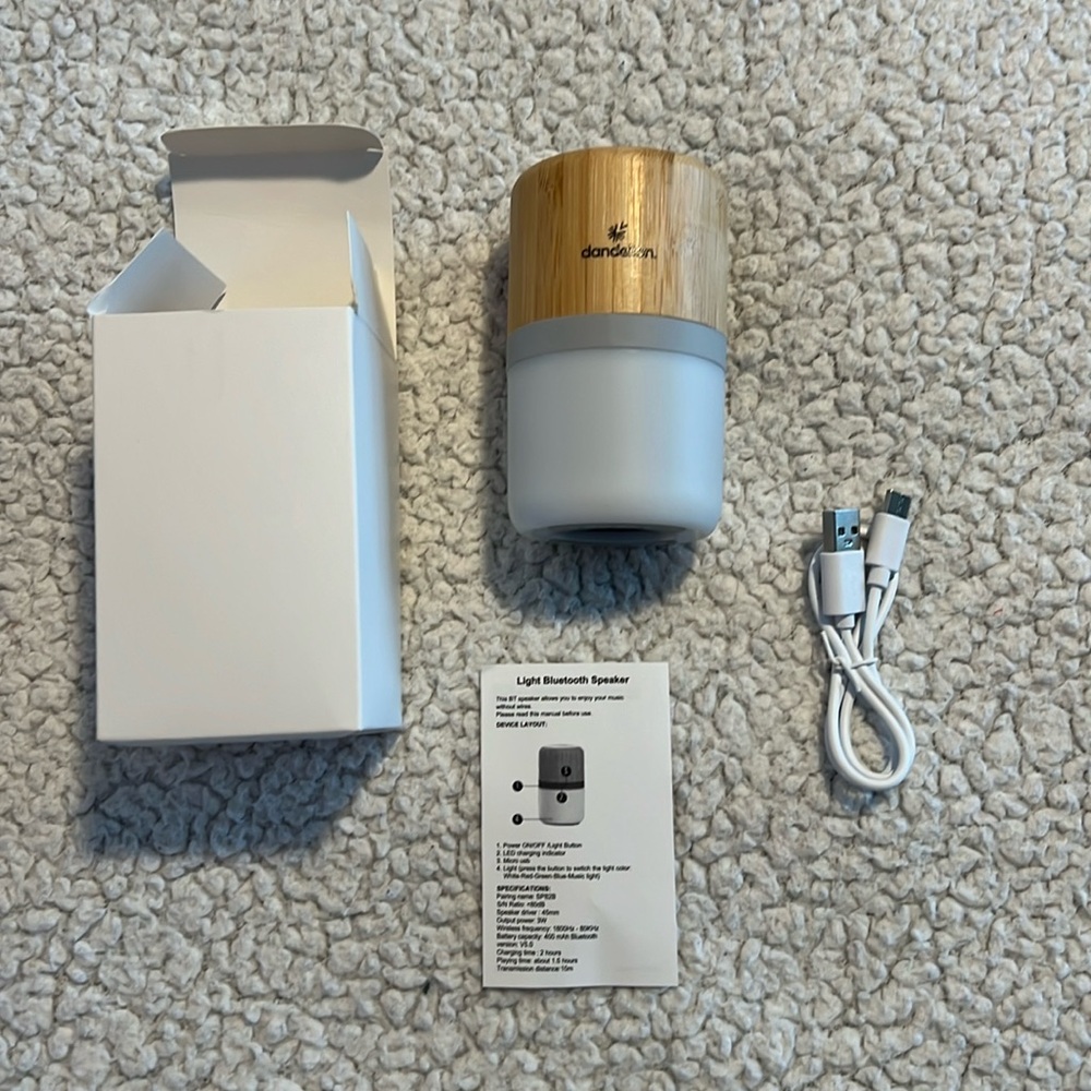Dandelion Light Bluetooth Speaker
